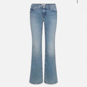 Frame Denim Spirit Blue low rise boot cut NWT Size 27